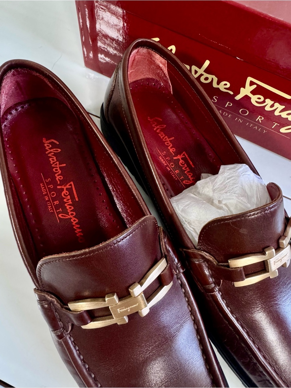 Salvatore Ferragamo leather bit loafers - Picture 7 of 9